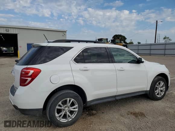 2016 Chevrolet Equinox LT with VIN 2GNFLFEK1G6260219, listed as a Copart auction lot 80061285 with 100,160 mi miles and Salvage title. Bid and sale history available at DreamBid. Image 3.