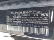 ✅ 2013 Mercedes-Benz C 300 Sport • VIN: WDDGF8AB4DR276989 • Lot: 43176906. Listed on IAAI with 88,042 mi. Free auction sales archive from the USA and detailed vehicle history report at DreamBid. Image 9.