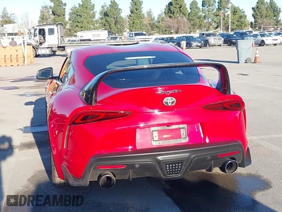 ✅ 2020 Toyota Supra 3.0 • VIN: WZ1DB4C02LW027976 • Lot: 41264307. Listed on IAAI with 53,382 mi. Free auction sales archive from the USA and detailed vehicle history report at DreamBid. Image 16.