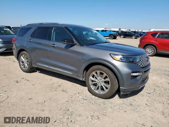 2022 Ford Explorer Limited with VIN 1FMSK7FH6NGA99491, listed as a Copart auction lot 69976035 with 74,860 mi miles and Clean title. Bid and sale history available at DreamBid. Image 4.