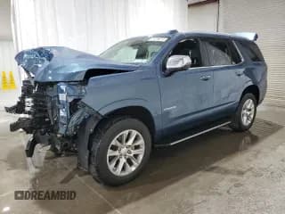 ✅ 2025 Chevrolet Tahoe Premier • VIN: 1GNS6SRD5SR260795 • Лот: 80987005. Опубликован ранее на Copart с пробегом 15 692 миль. Бесплатный доступ к архиву аукционных продаж из США и подробный отчёт об истории автомобиля на DreamBid. Изображение 1.