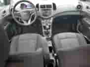 2013 Chevrolet Sonic LT with VIN 1G1JD6SB2D4162018, listed as a Copart auction lot 81661444 with 129,393 mi miles and Salvage title. Bid and sale history available at DreamBid. Image 8.