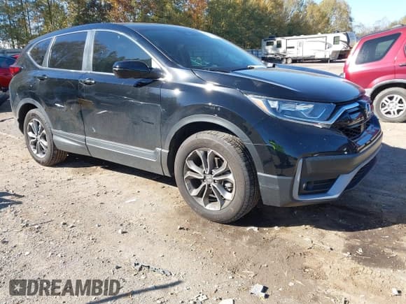 ✅ 2022 Honda CR-V EX • VIN: 5J6RW2H5XNA002643 • Lot: 43492771. Listed on IAAI with 69,443 mi. Free auction sales archive from the USA and detailed vehicle history report at DreamBid. Image 1.
