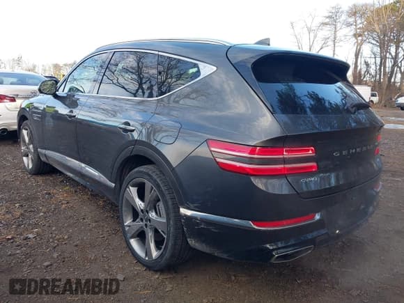 ✅ 2023 Genesis GV80 • VIN: KMUHBDSB4PU120595 • Lot: 43857842. Wystawiony na IAAI z przebiegiem 17 480 mil. Bezpłatny archiwum sprzedaży aukcyjnych z USA i szczegółowy raport historii pojazdu na DreamBid. Zdjęcie 3.