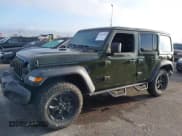 ✅ 2022 Jeep Wrangler Unlimited Sport S • VIN: 1C4HJXDG5NW113205 • Lot: 43359796. Listed on IAAI with 30,457 mi. Free auction sales archive from the USA and detailed vehicle history report at DreamBid. Image 14.