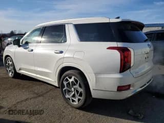 ✅ 2021 Hyundai Palisade Calligraphy • VIN: KM8R7DHE2MU233916 • Лот: 45238545. Опубликован ранее на Copart с пробегом 42 471 миль. Бесплатный доступ к архиву аукционных продаж из США и подробный отчёт об истории автомобиля на DreamBid. Изображение 2.