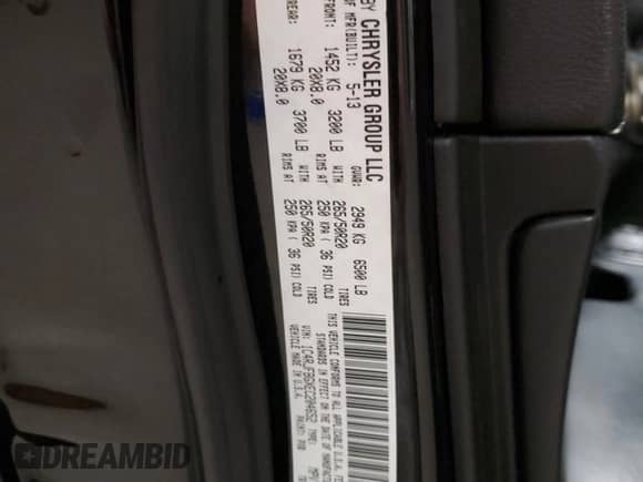 2014 Jeep Grand Cherokee Limited z VIN 1C4RJFBGXEC204652, wystawiony jako Copart lot #80250105 z przebiegiem Nie podano mil oraz Szkoda całkowita • Salvage title. Historia ofert i sprzedaży dostępna na DreamBid. Obrazek 14.