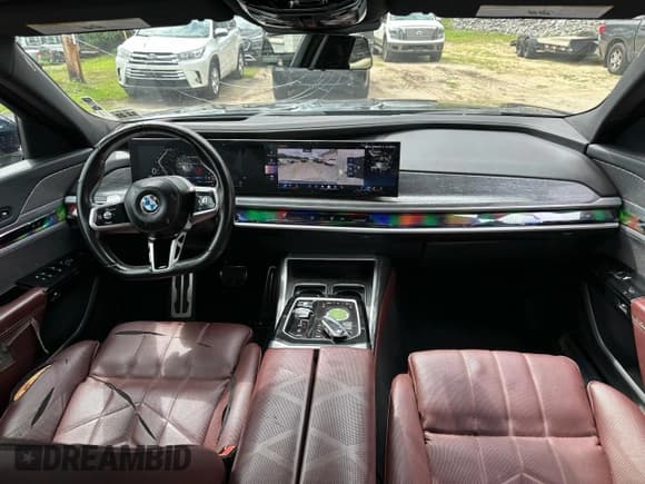 ✅ 2023 BMW 7 Series 760i xDrive • VIN: WBA33EJ06PCM02319 • Lot: 64957095. Listed on Copart with 35,731 mi. Free auction sales archive from the USA and detailed vehicle history report at DreamBid. Image 7.