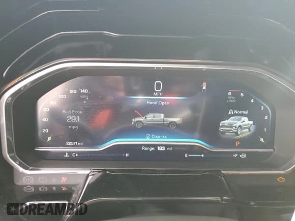 ✅ 2023 Chevrolet Silverado 1500 • VIN: 1GCPADE88PZ317807 • Лот: 51021005. Опубликован ранее на Copart с пробегом 22 571 миль. Бесплатный доступ к архиву аукционных продаж из США и подробный отчёт об истории автомобиля на DreamBid. Изображение 9.