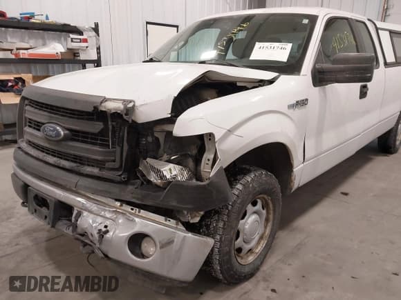 ✅ 2014 Ford F-150 XL • VIN: 1FTFX1EFXEKG20617 • Lot: 41531746. Listed on IAAI with 262,007 mi. Free auction sales archive from the USA and detailed vehicle history report at DreamBid. Image 6.