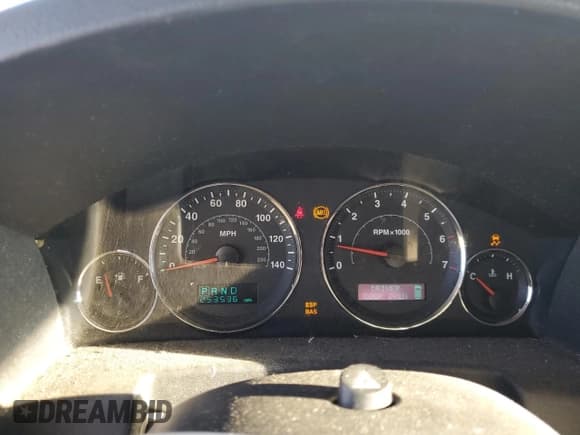 ✅ 2007 Jeep Commander Limited • VIN: 1J8HG58P97C573414 • Lot: 50547715. Listed on Copart with 253,536 mi. Free auction sales archive from the USA and detailed vehicle history report at DreamBid. Image 9.