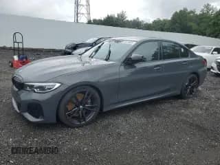 2021 BMW 3 Series M340i with VIN WBA5U7C0XMFL38231, listed as a Copart auction lot 65419024 with Not provided miles and Salvage title. Bid and sale history available at DreamBid. Image 1.