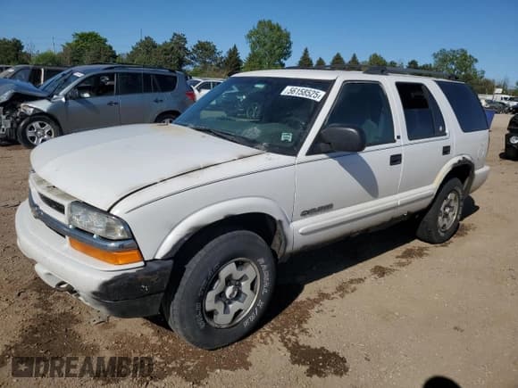 ✅ 2002 Chevrolet Blazer LS • VIN: 1GNDT13W12K222477 • Lot: 56158525. Wystawiony na Copart z przebiegiem Nie podano. Bezpłatny archiwum sprzedaży aukcyjnych z USA i szczegółowy raport historii pojazdu na DreamBid. Zdjęcie 1.