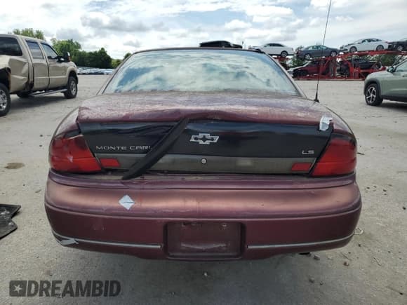 ✅ 1999 Chevrolet Monte Carlo LS • VIN: 2G1WW12M1X9225597 • Lot: 61053435. Listed on Copart with 161,466 mi. Free auction sales archive from the USA and detailed vehicle history report at DreamBid. Image 6.