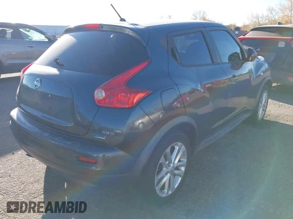 ✅ 2013 Nissan Juke SL • VIN: JN8AF5MV9DT206464 • Lot: 43693980. Listed on IAAI with Not provided. Free auction sales archive from the USA and detailed vehicle history report at DreamBid. Image 4.