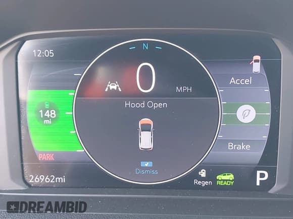 ✅ 2022 Chevrolet Bolt EV 1LT • VIN: 1G1FW6S01N4127115 • Lot: 41788663. Listed on IAAI with 26,962 mi. Free auction sales archive from the USA and detailed vehicle history report at DreamBid. Image 7.