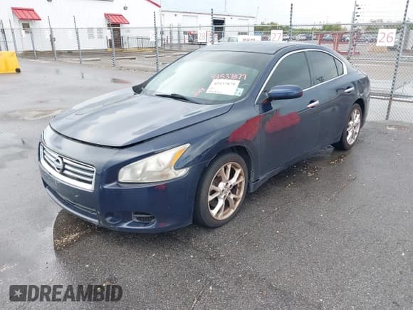 ✅ 2014 Nissan Maxima SV • VIN: 1N4AA5AP9EC479007 • Lot: 42537879. Listed on IAAI with 139,787 mi. Free auction sales archive from the USA and detailed vehicle history report at DreamBid. Image 2.
