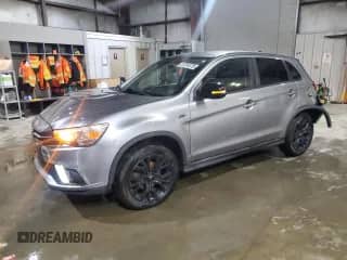 2018 Mitsubishi Outlander ES with VIN JA4AR3AU6JZ025358, listed as a Copart auction lot 87391375 with 123,980 mi miles and Non repairable. Bid and sale history available at DreamBid. Image 1.
