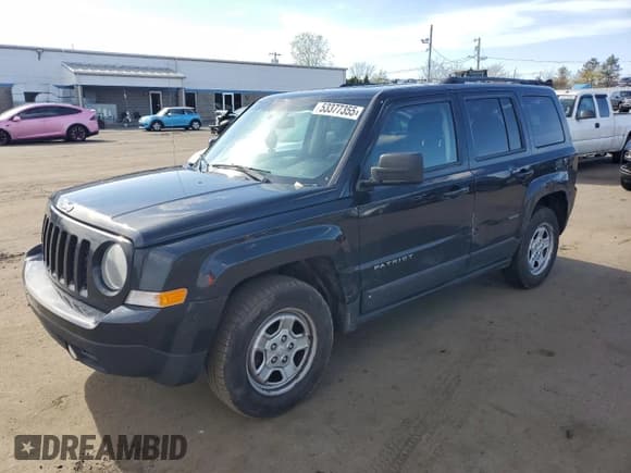 ✅ 2017 Jeep Patriot Sport SE • VIN: 1C4NJPBA0HD141091 • Lot: 53377355. Listed on Copart with 174,954 mi. Free auction sales archive from the USA and detailed vehicle history report at DreamBid. Image 1.