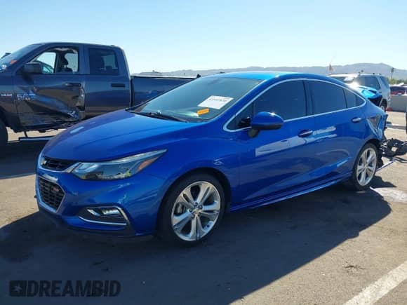 2017 Chevrolet Cruze Premier с VIN 1G1BF5SM4H7156123, выставлен на аукционе IAAI как лот 43551830 с пробегом 64 065 миль миль и . История ставок и продаж доступна на DreamBid. Изображение 2.