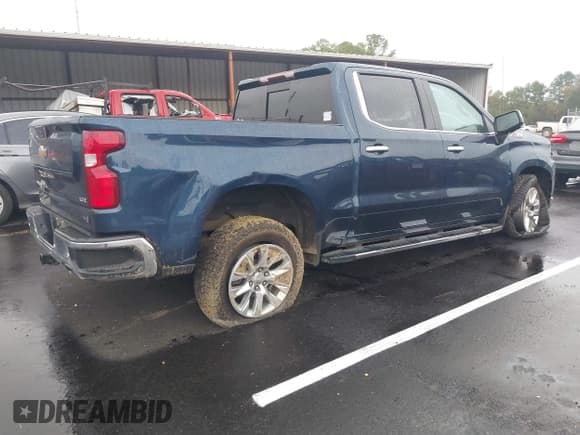 ✅ 2022 Chevrolet Silverado 1500 LTZ • VIN: 3GCUYGED0NG179108 • Lot: 43555609. Listed on IAAI with 64,488 mi. Free auction sales archive from the USA and detailed vehicle history report at DreamBid. Image 4.