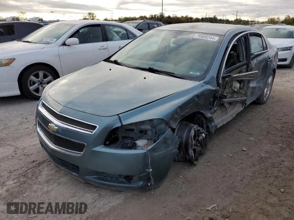 ✅ 2009 Chevrolet Malibu 1LT • VIN: 1G1ZH57B194194752 • Lot: 75908244. Listed on Copart with Not provided. Free auction sales archive from the USA and detailed vehicle history report at DreamBid. Image 1.