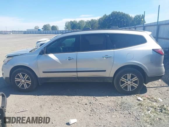 2017 Chevrolet Traverse LS with VIN 1GNKRFKD5HJ353493, listed as a IAAI auction lot 43337902 with 191,816 mi miles and . Bid and sale history available at DreamBid. Image 14.