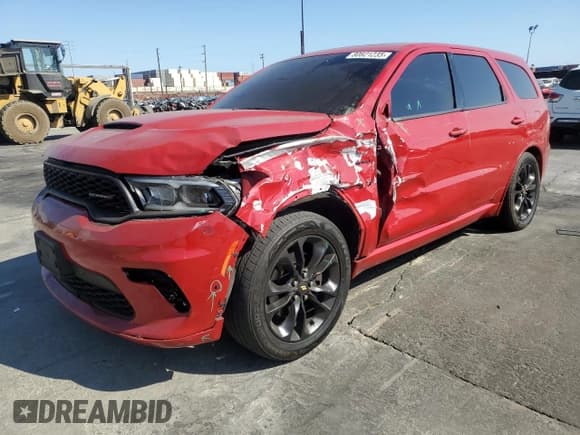 ✅ 2021 Dodge Durango R/T • VIN: 1C4SDHCT6MC631602 • Lot: 80821235. Wystawiony na Copart z przebiegiem 101 427 mil. Bezpłatny archiwum sprzedaży aukcyjnych z USA i szczegółowy raport historii pojazdu na DreamBid. Zdjęcie 1.