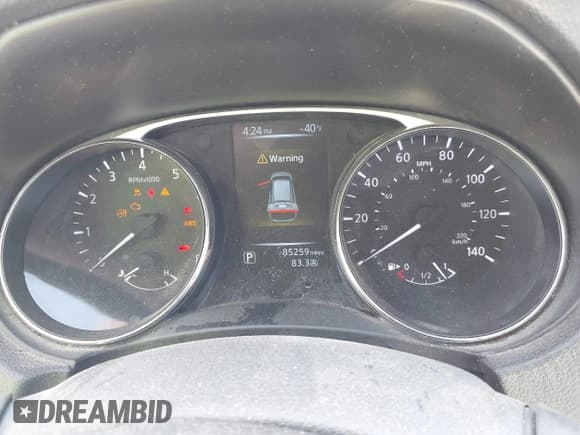 ✅ 2016 Nissan Rogue SV • VIN: 5N1AT2MV8GC821381 • Lot: 42494408. Listed on IAAI with 85,259 mi. Free auction sales archive from the USA and detailed vehicle history report at DreamBid. Image 7.