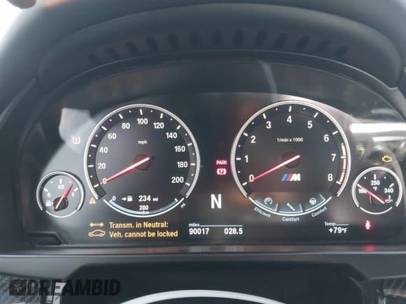 ✅ 2017 BMW X5 M • VIN: 5YMKT6C33H0X20839 • Лот: 42541212. Опубликован ранее на IAAI с пробегом 90 017 миль. Бесплатный доступ к архиву аукционных продаж из США и подробный отчёт об истории автомобиля на DreamBid. Изображение 7.