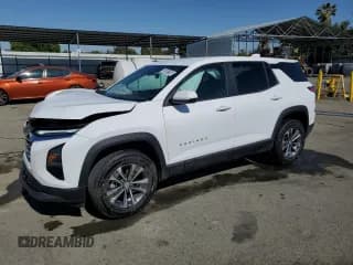 ✅ 2025 Chevrolet Equinox FWD LT • VIN: 3GNAXHEG2SL221262 • Lot: 63303755. Wystawiony na Copart z przebiegiem 19 499 mil. Bezpłatny archiwum sprzedaży aukcyjnych z USA i szczegółowy raport historii pojazdu na DreamBid. Zdjęcie 1.