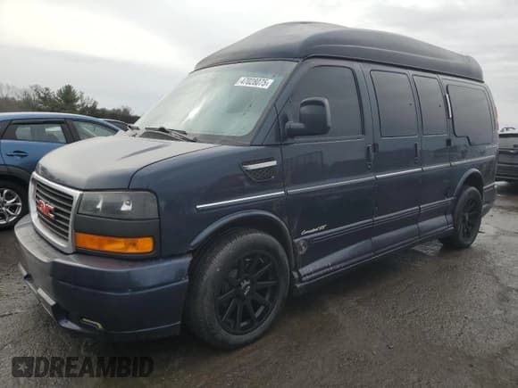 ✅ 2005 GMC Savana Cargo YF7 Upfitter • VIN: 1GDFG15T651195114 • Lot: 47028075. Listed on Copart with 128,214 mi. Free auction sales archive from the USA and detailed vehicle history report at DreamBid. Image 1.