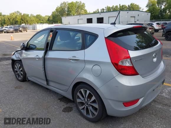 2017 Hyundai Accent Sport with VIN KMHCU5AE4HU336257, listed as a IAAI auction lot 42770551 with Not provided miles and . Bid and sale history available at DreamBid. Image 3.