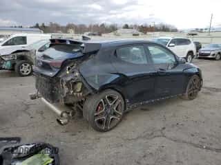 2020 Hyundai Veloster z VIN KMHT36AH1LU006202, wystawiony jako Copart lot #83087144 z przebiegiem 48 935 mil mil oraz Szkoda całkowita • Salvage title. Historia ofert i sprzedaży dostępna na DreamBid. Obrazek 3.