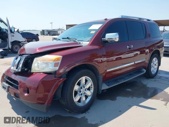 ✅ 2010 Nissan Armada Titanium • VIN: 5N1BA0ND3AN617216 • Лот: 43072414. Опубликован ранее на IAAI с пробегом Не указан. Бесплатный доступ к архиву аукционных продаж из США и подробный отчёт об истории автомобиля на DreamBid. Изображение 2.