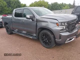✅ 2021 Chevrolet Silverado 1500 High Country • VIN: 3GCUYHEL1MG211964 • Lot: 42783943. Listed on IAAI with 64,591 mi. Free auction sales archive from the USA and detailed vehicle history report at DreamBid. Image 1.