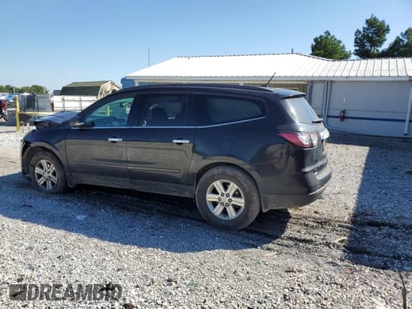 2014 Chevrolet Traverse LT z VIN 1GNKVGKD2EJ302949, wystawiony jako Copart lot #84380615 z przebiegiem Nie podano mil oraz Szkoda całkowita • Salvage title. Historia ofert i sprzedaży dostępna na DreamBid. Obrazek 2.