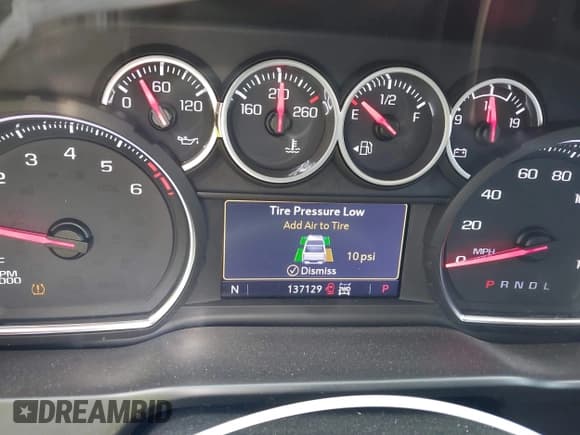 ✅ 2020 Chevrolet Silverado 1500 RST • VIN: 3GCUYEED0LG258618 • Lot: 43463681. Listed on IAAI with 137,129 mi. Free auction sales archive from the USA and detailed vehicle history report at DreamBid. Image 7.