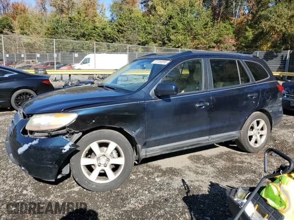 ✅ 2008 Hyundai Santa Fe SE • VIN: 5NMSH13E08H162463 • Lot: 87058995. Listed on Copart with 227,180 mi. Free auction sales archive from the USA and detailed vehicle history report at DreamBid. Image 1.
