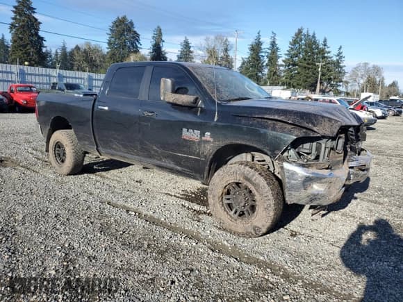 ✅ 2016 Ram 2500 Big Horn • VIN: 3C6UR5DL6GG237100 • Lot: 83676424. Listed on Copart with 75,882 mi. Free auction sales archive from the USA and detailed vehicle history report at DreamBid. Image 4.