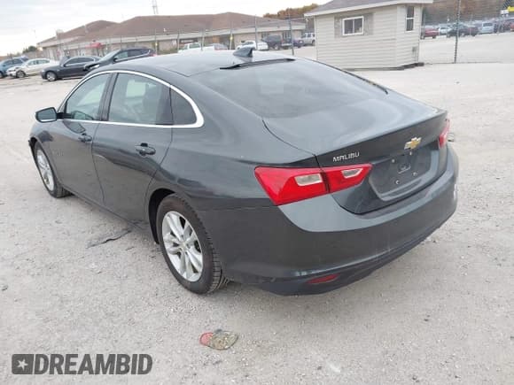 ✅ 2017 Chevrolet Malibu Hybrid • VIN: 1G1ZJ5SU6HF109176 • Lot: 43589819. Wystawiony na IAAI z przebiegiem 165 365 mil. Bezpłatny archiwum sprzedaży aukcyjnych z USA i szczegółowy raport historii pojazdu na DreamBid. Zdjęcie 3.