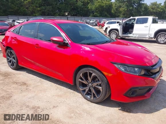 ✅ 2021 Honda Civic Sport • VIN: 2HGFC2F80MH537111 • Lot: 43251401. Listed on IAAI with 113,710 mi. Free auction sales archive from the USA and detailed vehicle history report at DreamBid. Image 1.