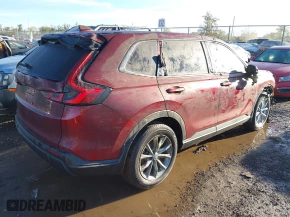✅ 2025 Honda CR-V EX-L • VIN: 5J6RS4H75SL009122 • Lot: 43451182. Listed on IAAI with 9,942 mi. Free auction sales archive from the USA and detailed vehicle history report at DreamBid. Image 4.