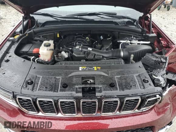 2023 Jeep Grand Cherokee Limited with VIN 1C4RJKBG1P8858471, listed as a Copart auction lot 82045075 with 21,235 mi miles and Salvage title. Bid and sale history available at DreamBid. Image 12.