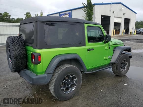 ✅ 2020 Jeep Wrangler Sport S • VIN: 1C4GJXAN5LW154901 • Lot: 84963735. Listed on Copart with 76,329 mi. Free auction sales archive from the USA and detailed vehicle history report at DreamBid. Image 3.