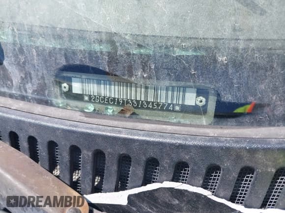 ✅ 2003 Chevrolet Silverado 1500 LS • VIN: 2GCEC19T331345774 • Lot: 41782912. Listed on IAAI with 372,412 mi. Free auction sales archive from the USA and detailed vehicle history report at DreamBid. Image 9.