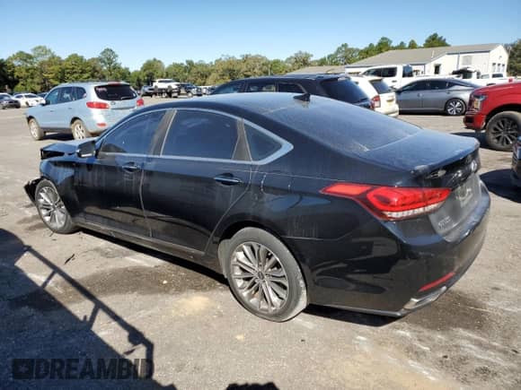 2015 Hyundai Genesis 3.8L z VIN KMHGN4JE7FU019384, wystawiony jako Copart lot #75303704 z przebiegiem 141 284 mil mil oraz Szkoda całkowita • Salvage title. Historia ofert i sprzedaży dostępna na DreamBid. Obrazek 2.