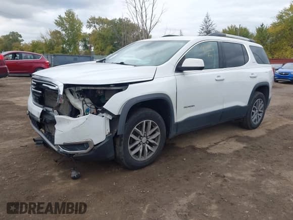 ✅ 2018 GMC Acadia SLE • VIN: 1GKKNLLS3JZ101608 • Лот: 43585939. Опубликован ранее на IAAI с пробегом 138 077 миль. Бесплатный доступ к архиву аукционных продаж из США и подробный отчёт об истории автомобиля на DreamBid. Изображение 2.