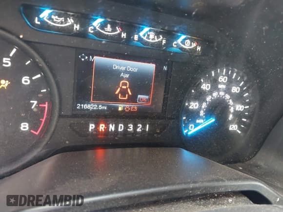 ✅ 2017 Ford F-150 XL • VIN: 1FTMF1E88HKC51000 • Lot: 40738846. Listed on IAAI with 216,822 mi. Free auction sales archive from the USA and detailed vehicle history report at DreamBid. Image 7.