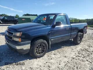 2006 Chevrolet Silverado 1500 Work Truck z VIN 3GCEK14V56G212554, wystawiony jako Copart lot #65510875 z przebiegiem 262 102 mil mil oraz Czysty tytuł • Clean title. Historia ofert i sprzedaży dostępna na DreamBid. Obrazek 1.
